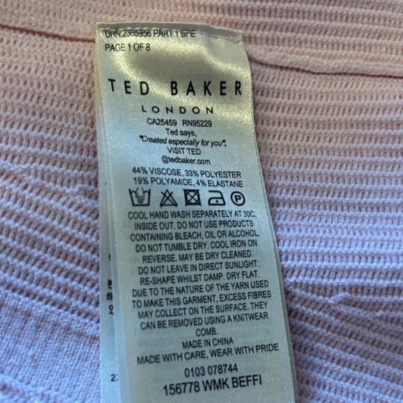 Ted Baker Pemplum sweater - Picture 4 of 4